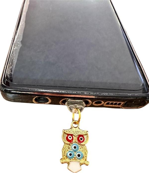 Buki'Nin Atölyesi (Iphone Girişli Şarj Yeri) Telefon Şarj Koruma Aksesuarı / Tozluk / Toz Tıpası / Charm - Image 1