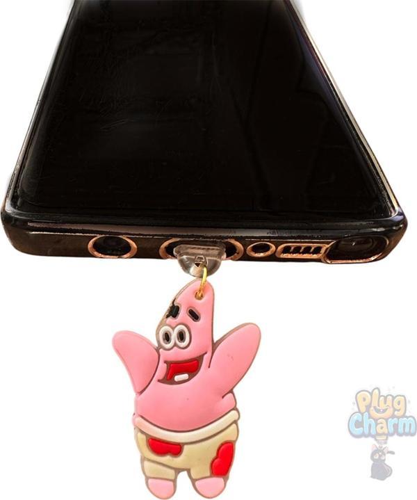 Buki'Nin Atölyesi Lightning (Iphone Girişli Şarj Yeri) Telefon Şarj Koruma Aksesuarı / Toz Tıpası / Charm Patrick - Image 1