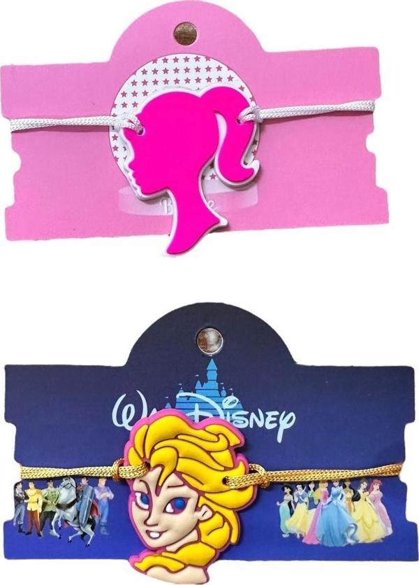 Buki'Nin Atölyesi Kartlı Çocuk Bileklik 2 Li Set (Ayarlanabilir Örgü İp) - Image 1