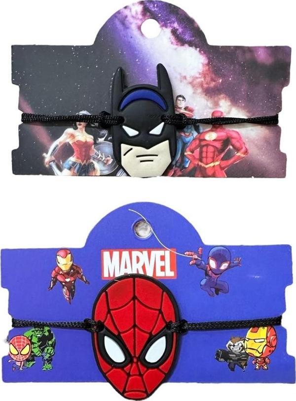 Buki'Nin Atölyesi Kartlı Çocuk Bileklik 2 Li Set (Ayarlanabilir Örgü İp) - Image 1