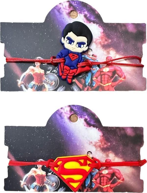 Buki'Nin Atölyesi Kartlı Çocuk Bileklik 2 Li Set (Ayarlanabilir Örgü İp) - Image 1