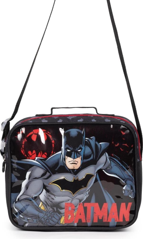Necati Çanta Lisanslı Batman Figürlü Beslenme Çantası - Image 1
