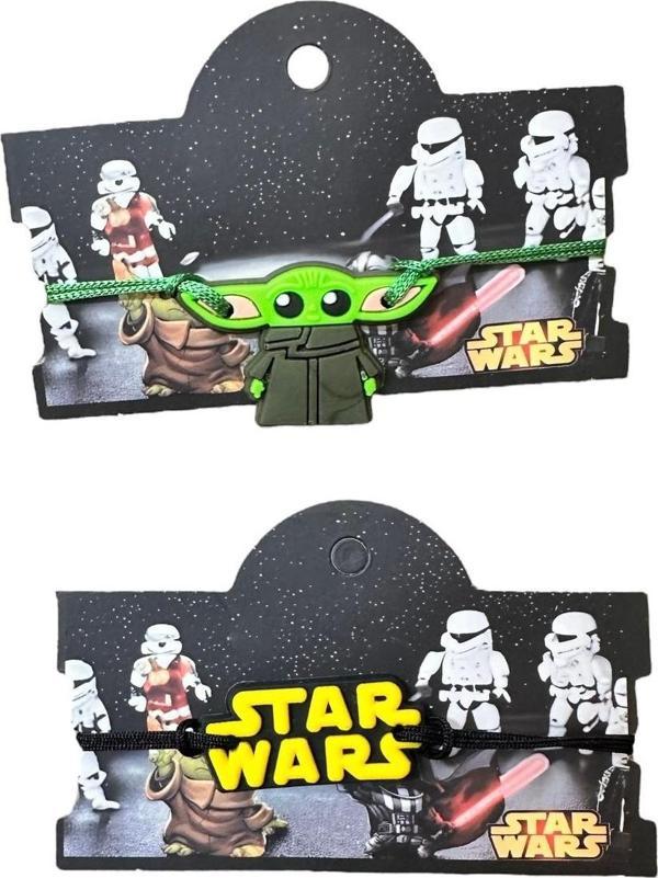 Buki'Nin Atölyesi Kartlı Çocuk Bileklik 2 Li Set (Ayarlanabilir Örgü İp) - Image 1