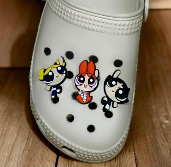 Buki'Nin Atölyesi Terlik Süsü Jibbitz Powerpuff Girls 3 Lü Set - Image 1