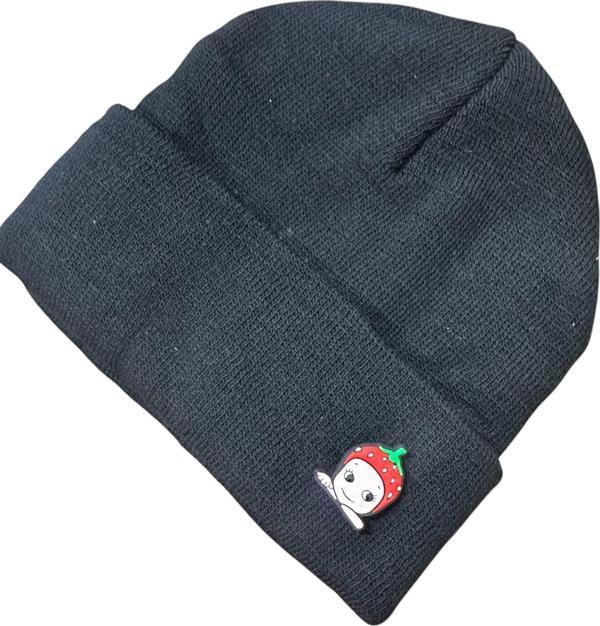 Buki'Nin Atölyesi Sonny Angel Çilek Figürlü Bere Standart Boy Çocuk Yetişkin Uyumlu - Image 1