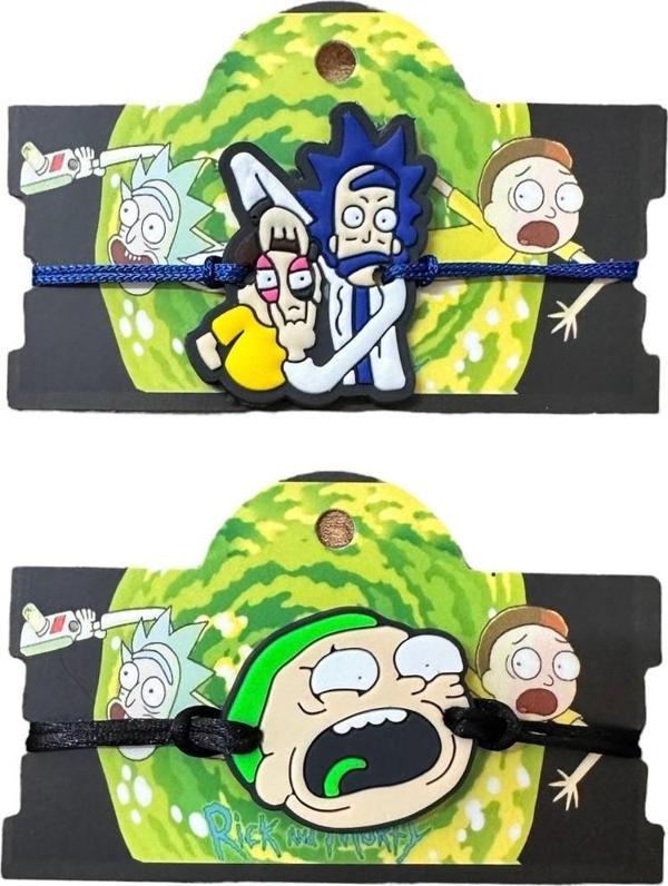 Buki'Nin Atölyesi Kartlı Çocuk Bileklik 2 Li Set (Ayarlanabilir Örgü İp) - Image 1