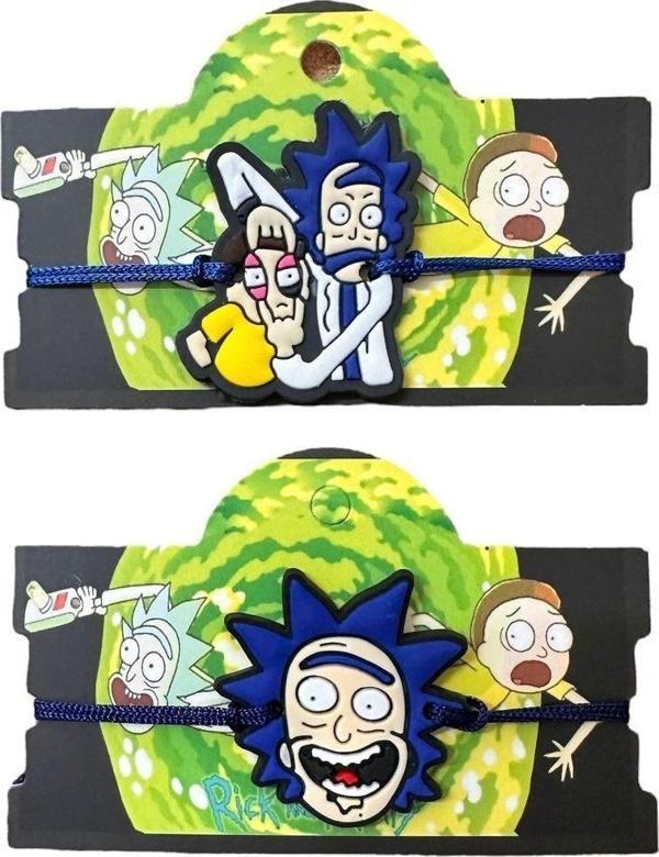 Buki'Nin Atölyesi Kartlı Çocuk Bileklik 2 Li Set (Ayarlanabilir Örgü İp) - Image 1