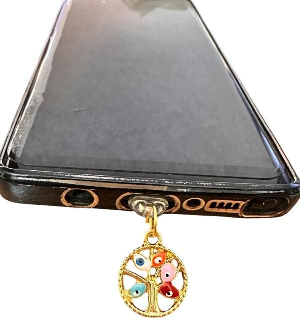 Buki'Nin Atölyesi Lightning (Iphone Girişli Şarj Yeri) Telefon Şarj Koruma Aksesuarı / Tozluk / Toz Tıpası / Charm - Image 1