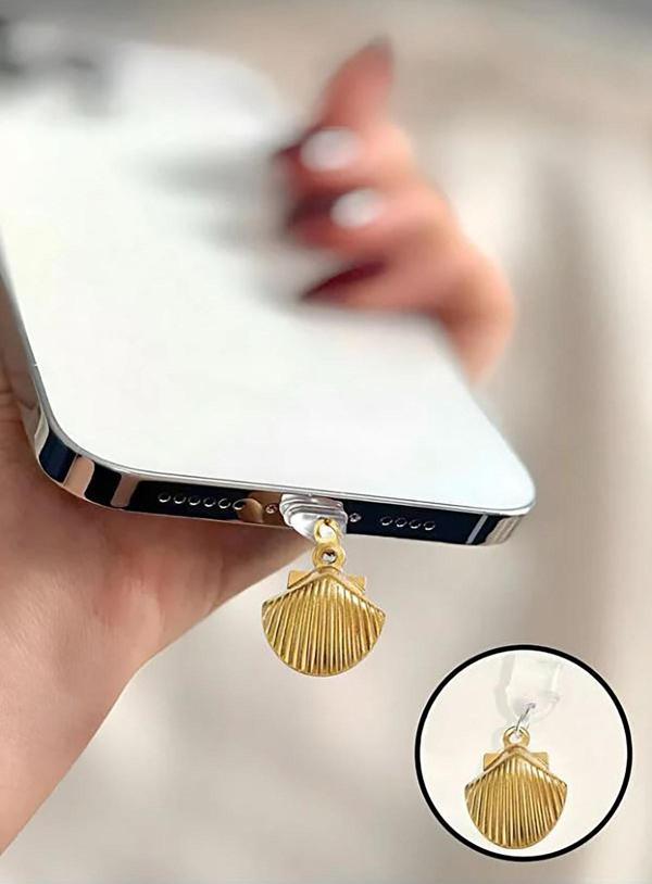 Buki'Nin Atölyesi Type C Telefon Şarj Koruma Aksesuarı / Tozluk / Toz Tıpası / Charm - Image 1