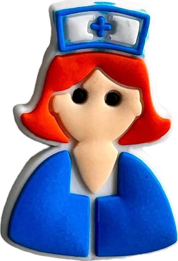 Buki'Nin Atölyesi Crocs Terlik Uyumlu Süsü Jibbitz B155 Hastane Konsepti Figürü - Image 1