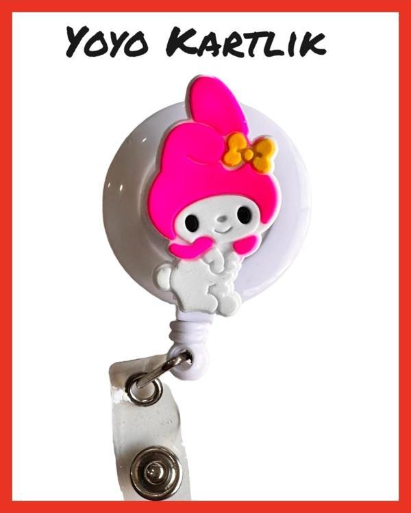 Buki'Nin Atölyesi Yoyo Yaka Kartlığı / Kartlık Figürlü Y069 Kuromi - Image 1