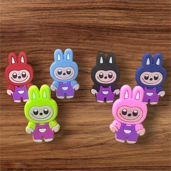 Buki'Nin Atölyesi Kalem Başlığı Süsü Figürlü 6 Lı Set Labubu - Image 1