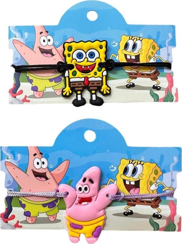 Buki'Nin Atölyesi Kartlı Çocuk Bileklik 2 Li Set (Ayarlanabilir Örgü İp) - Image 1