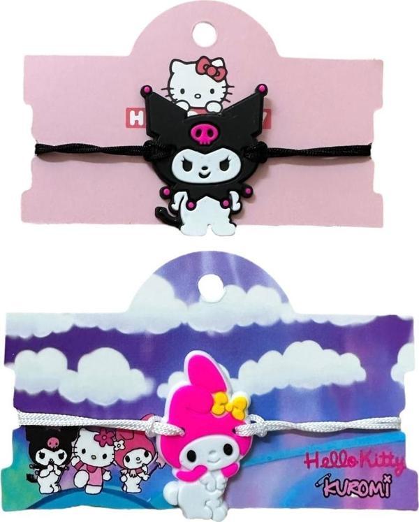 Buki'Nin Atölyesi Kartlı Çocuk Bileklik 2 Li Set (Ayarlanabilir Örgü İp) - Image 1