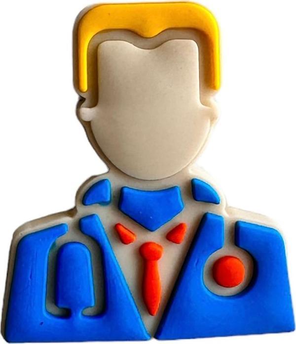 Buki'Nin Atölyesi Crocs Terlik Uyumlu Süsü Jibbitz B156 Hastane Konsepti Figürü - Image 1