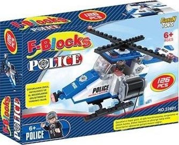 Furkan Toys F-Blocks Polis Seri 126 Parça 8002 - Image 1