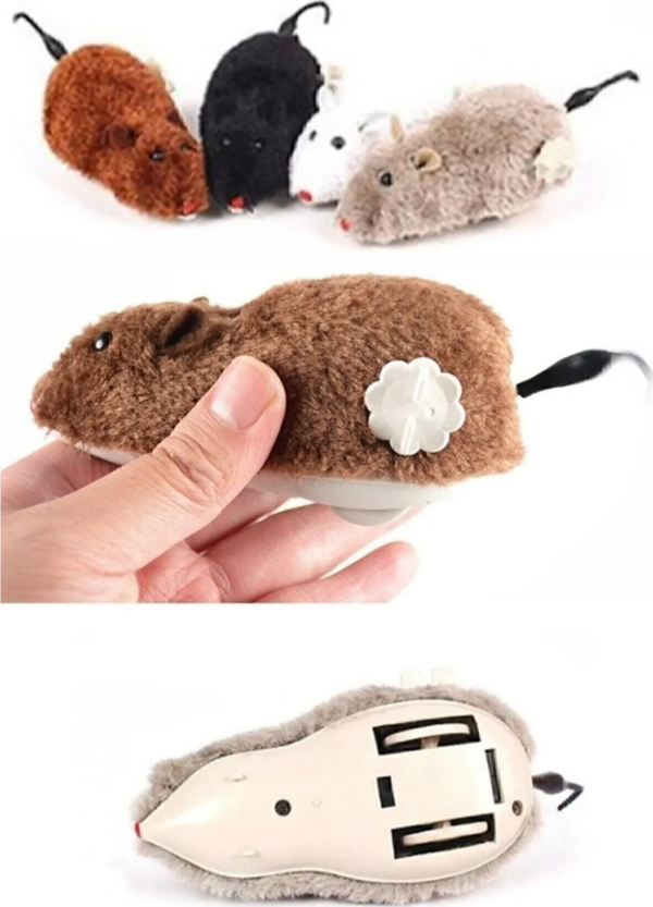 Mucit Home   Kurmalı Fare Kedi Oyuncağı - Image 1