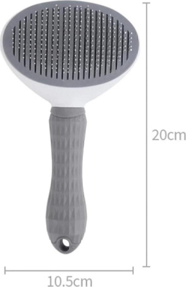 Mucit Home   Otomatik Tarak Temizlenen Tuşlu Kedi Köpek Tüy Toplayıcı Tuşlu Tarak gr - Image 1