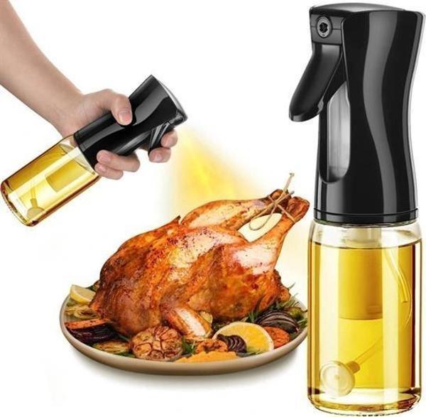 Çok Amaçlı Cam Şişe Püskürtmeli Dağıtıcı Yağdanlık Limonluk Sirke Sosluk Spreyi - Image 1