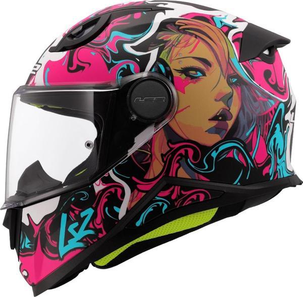 LS2 KID CYBERG MAT MOR ÇOCUK KASK - Image 1