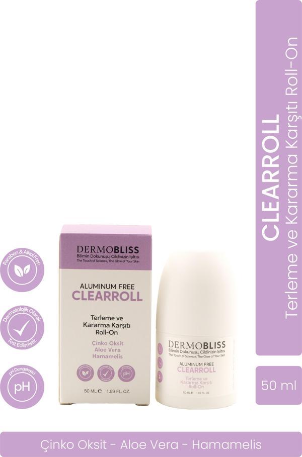 DERMOBLİSS ALUMINUM FREE CLEARROLL ROLL-ON 50 ML  - Image 1