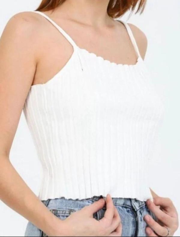 İp Askılı Fitilli Bluz - Image 1