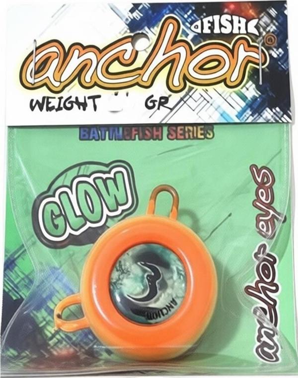 Anchor Melek Gözü [ Glowlu ] TURUNCU-100 Gr - Image 1