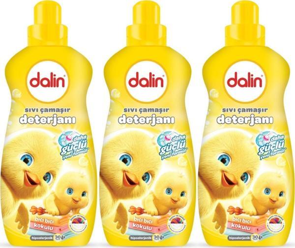 Dalin Çamaşır Deterjanı 1.5LT Bıcı Bıcı Kokulu (Hassas ve Hipoalerjenik Formül) (3 Lü Set) - Image 1