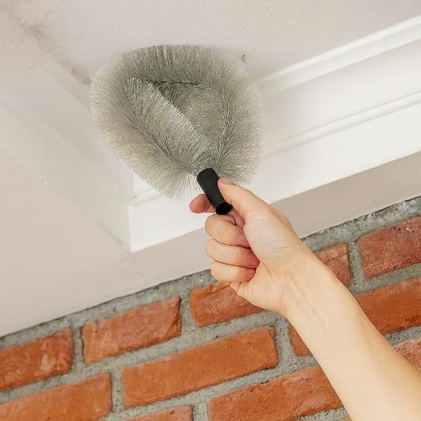 Büro Ev Ofis Mutfağı için Toz Tüy Örümcek Ağı Alma Fırçası - Image 1