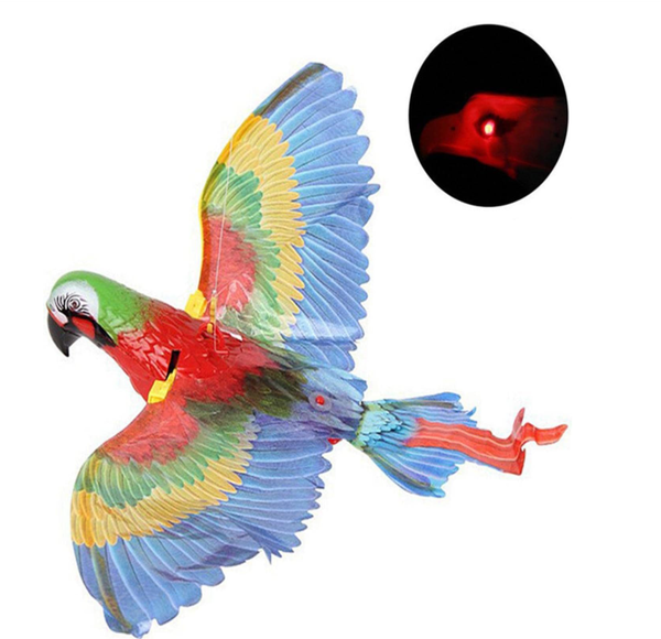 Büro Ev Ofis Evcil Hayvanı Kedi için Uçan Papağan Oyuncağı - Image 1