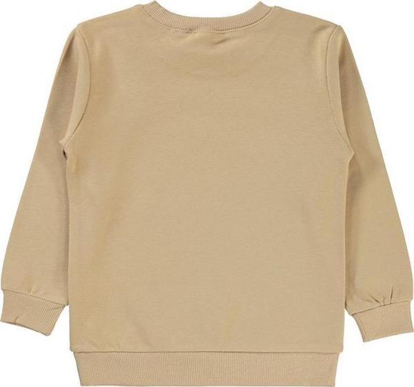 Civil Girls Papatya Baskılı 2-5 Yaş Sweatshirt - Bej 3-4 Yaş - Image 1