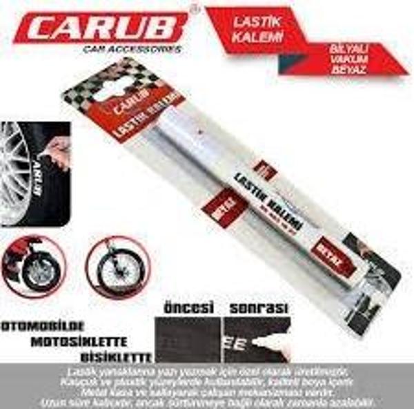 CARUB LASTİK KALEMİ BR462 10 07 BEYAZ - Image 1