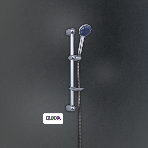 Duxxa Latte 600 Sürgülü Duş Seti Krom D.240.6 - Image 1