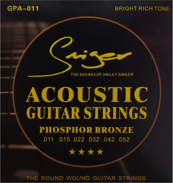 SMİGER  GPA-011 AKUSTİK GİTAR TELİ - Image 1