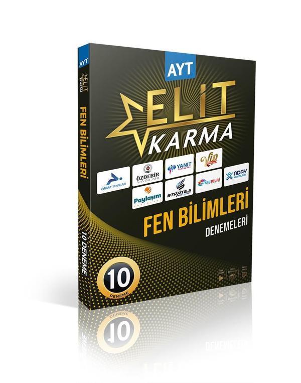 Elit Karma Yayınları Ayt Fen Bilimleri 10 Branş Deneme - Elit Karma Yayınları - Image 1