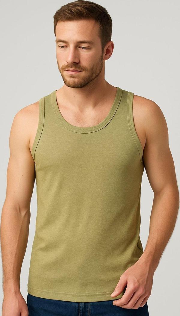 Seher Yıldızı Erkek Ekonomik Renkli Klasik Askılı Atlet 001K - 12 Adet - Image 1