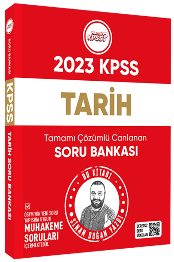 Hangi Kpss Yayınları   KPSS Tarih Tamamı Çözümlü Canlanan Soru Bankası - Hangi Kpss Yayınları - Image 1
