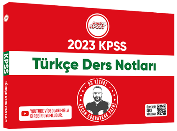 Hangi Kpss Yayınları   KPSS Türkçe Ders Notları - Hangi Kpss Yayınları - Image 1