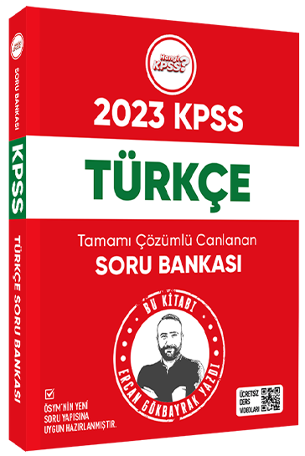 Hangi Kpss Yayınları   KPSS Türkçe Tamamı Çözümlü Canlanan Soru Bankası - Hangi Kpss Yayınları - Image 1
