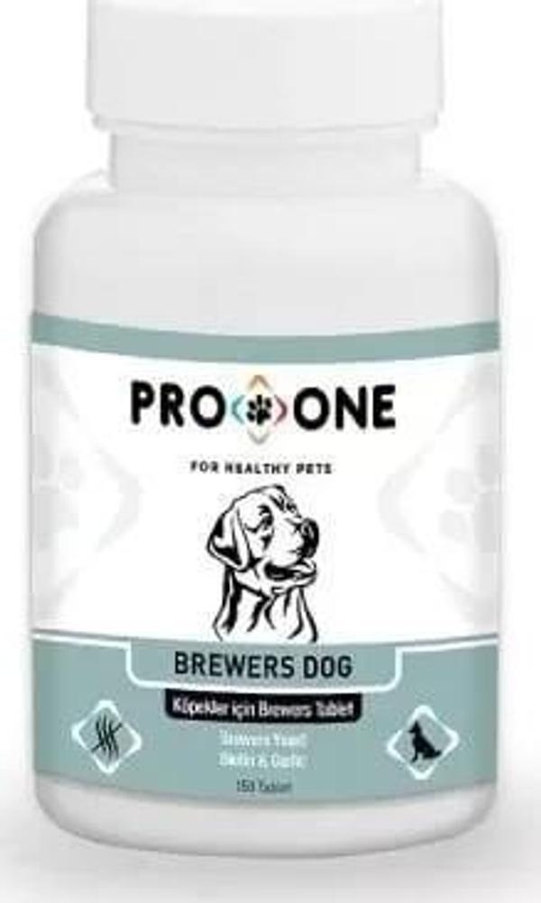 ProOne Tüy Bakım ve Dökülme Önleyici Sarımsaklı Köpek Tableti 150 Adet - Image 1