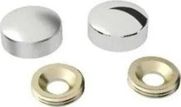 Vida Kapama Kapağı 30 Mm, Krom - 20 Adet - Image 1