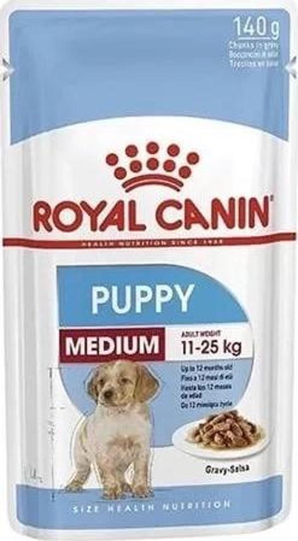 Royal Canin Medium Puppy Gravy Yavru Konserve Köpek Maması 140 Gr - Image 1