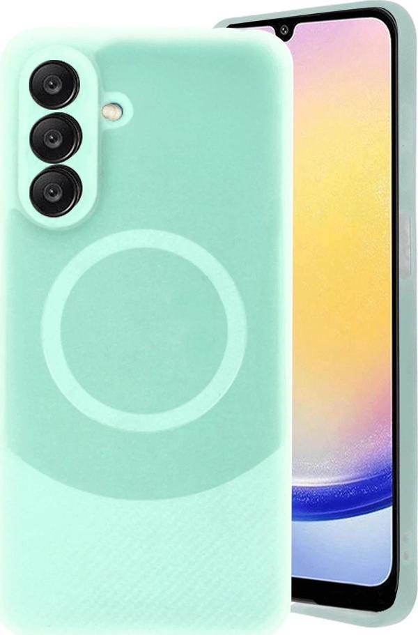 Samsung A26 Kılıf Maya Karbon Kapak - Su Yeşili-(5796) - Image 1