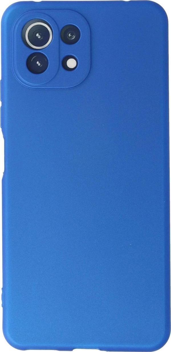 Xiaomi Mİ 11 Lite Kılıf First Silikon - Mavi-(5796) - Image 1