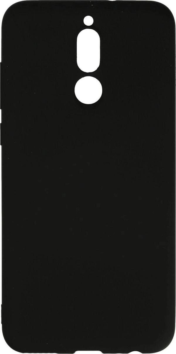 Huawei Mate 10 Lite Kılıf Nano içi Kadife Silikon - Siyah-(5796) - Image 1