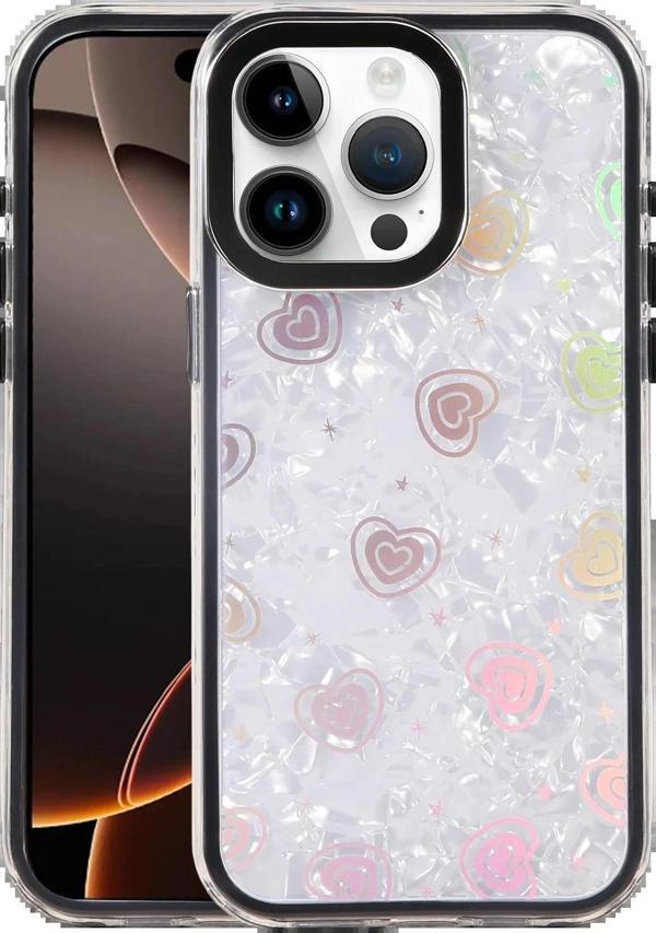 Apple iPhone 15 Pro Max Lumi Desenli Kapak - Siyah-(5796) - Image 1