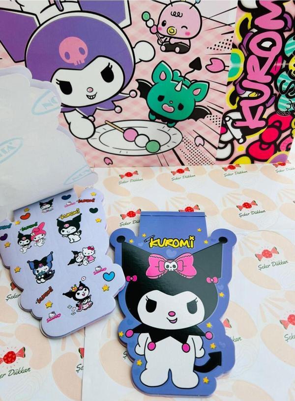 Kuromi Stıcker Albüm 1Adet - Image 1