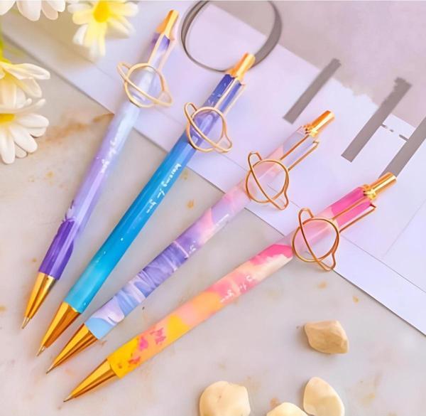 Öz Kırtasiye Satürn 0,7 Uçlu Kalem  (1 Adet ) Hediyeli - Image 1