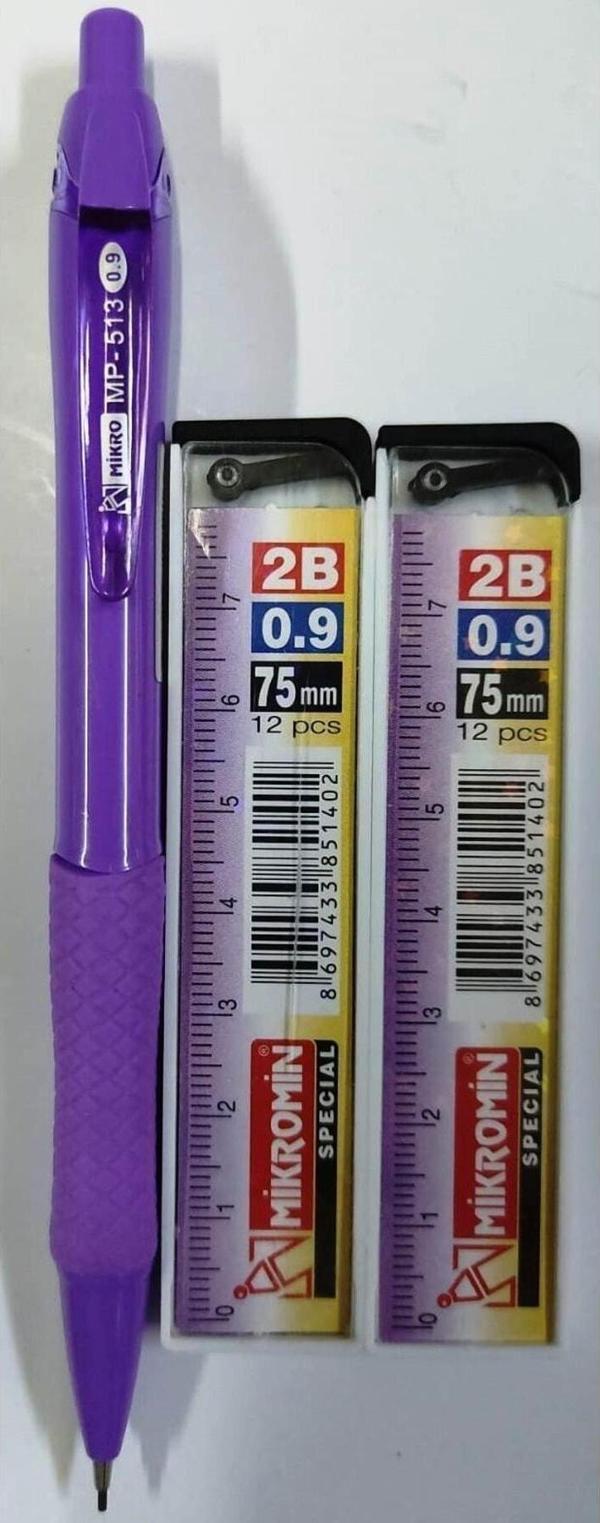 Mikro -0.9 Uçlu Kalem+2 Kutu Uç - Image 1