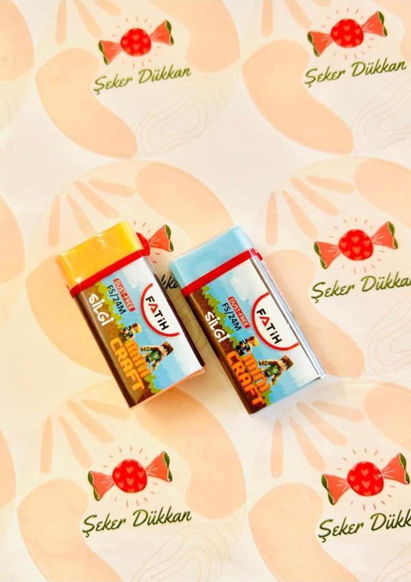 Öz Kırtasiye Yeni Sezon Minecraft Silgi 2 Adet - Image 1